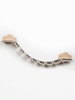 Мостик из фанеры для настенного комплекса с ковролином, 7 ступеней - бренд Котомото