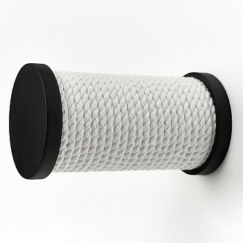 чёрный напольный комплекс для кошек премиум KotoMoto