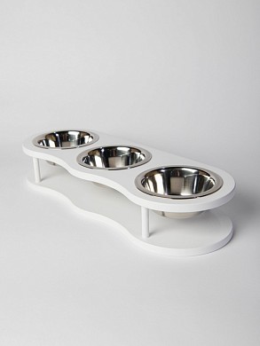 Подставка "Волна" с 3 мисками