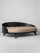 Овальная напольная лежанка-диван для кошек, мейн-кунов и собак средних пород