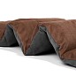 Лежанка для настенного игрового комплекса для кошек, серый