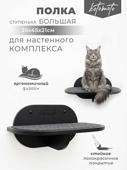 картинка Полка с антискользящим покрытием 450*260мм, черный (Полка с антискользящим покрытием 450*260мм, черный)