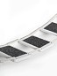 Мостик для настенного комплекса с ковролином, белый