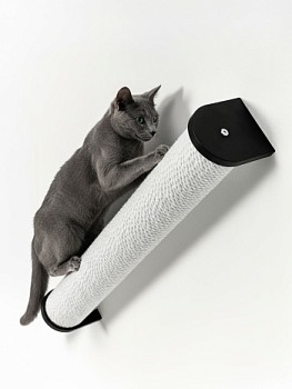 чёрный напольный комплекс для кошек премиум KotoMoto