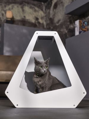 Домик Котомото Шестигранный белый